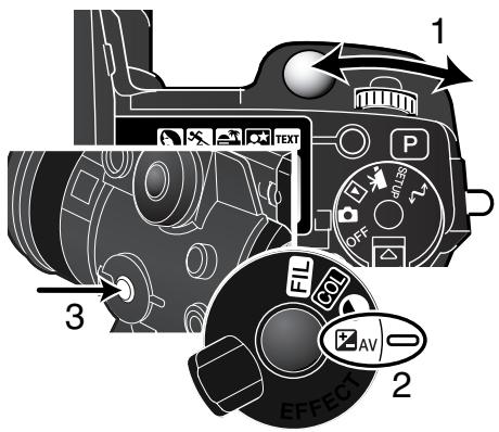 MINOLTA MANUEL 7HI - Molette avant - 1