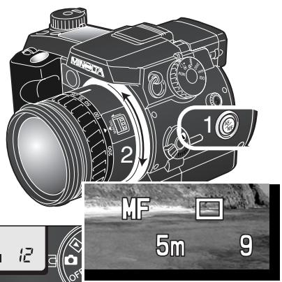 MINOLTA MANUEL 7HI - TOUCHE de mémorisation d'exposition SPOT - 2