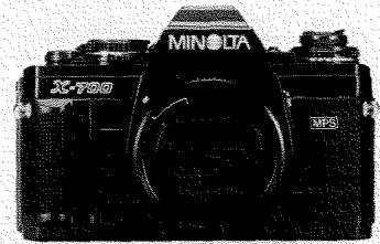 MINOLTA X-700 - MOUNTING AND CARE OF LENSES - 1