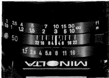 MINOLTA X-700 - NOTE - 1