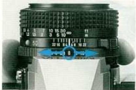MINOLTA X-300 - Controle avant declenchement - 2