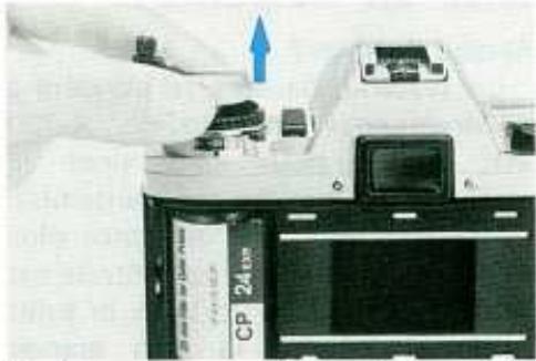 MINOLTA X-300 - Re-emboinage et retrait du FILM - 3