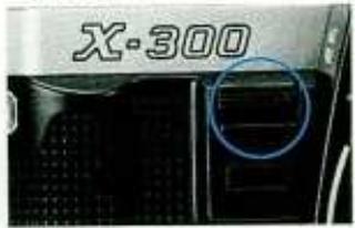 MINOLTA X-300 - Controle avant declenchement - 1