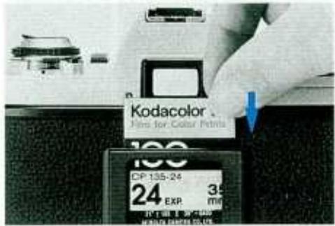MINOLTA X-300 - Sélection de la sensibilité de film - 1