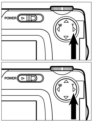 MINOLTA DIMAGE 2330 ZOOM - Press the shutter-release button all-the-way down to start timer. - 1