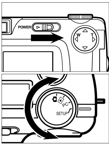 MINOLTA DIMAGE 2330 ZOOM - Press the ENTER button. - 1