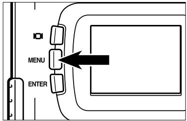 MINOLTA DIMAGE 2330 ZOOM - Press the MENU button. - 1