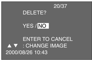 MINOLTA DIMAGE 2330 ZOOM - After confirming that [SELECT] is highlighted, press the ENTER button. - 2
