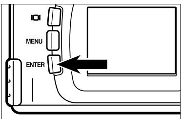 MINOLTA DIMAGE 2330 ZOOM - Press the MENU button. - 2