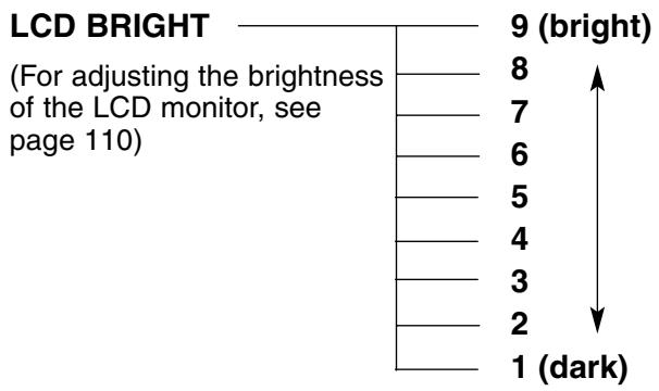 MINOLTA DIMAGE 2330 ZOOM - THE SETUP MODE MENU ITEMS AND EACH SETTING - 1