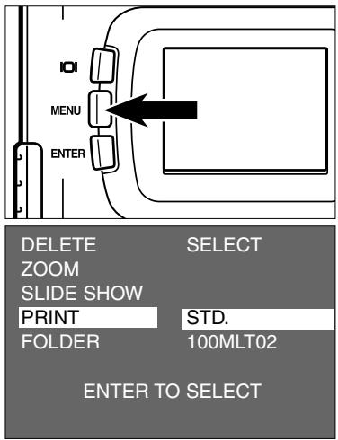 MINOLTA DIMAGE 2330 ZOOM - SPECIFYING THE IMAGE AND THE NUMBER TO BE PRINTED - 1