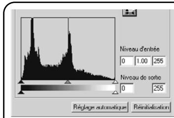 MINOLTA DIMAGE 5 - Correction d'histogramme - réglage automatique: - 1