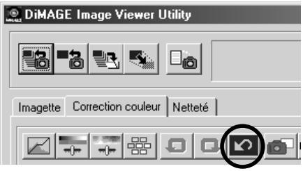 MINOLTA DIMAGE 5 - Cliquer le bouton "rétablir l'opération annulée". - 1