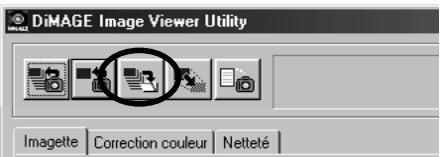 MINOLTA DIMAGE 5 - Sélectionner les imagettes à enregistrer. - 1