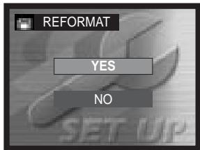 MINOLTA DIMAGE E323 - REFORMATTING A MEMORY CARD - 6