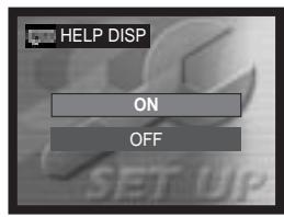 MINOLTA DIMAGE E323 - HELP DISPLAY - 1