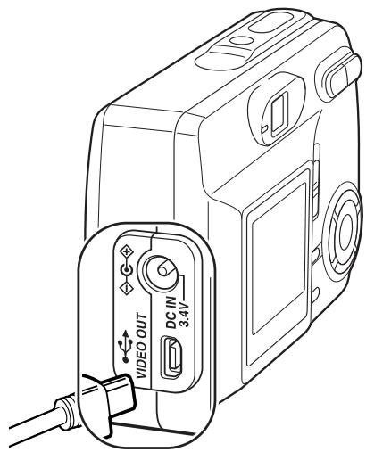 MINOLTA DIMAGE E323 - VIEWING IMAGES ON A TELEVISION - 1