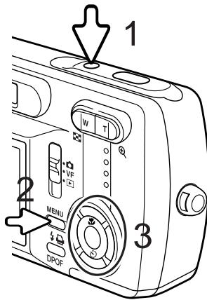 MINOLTA DIMAGE E323 - REFORMATTING A MEMORY CARD - 2