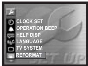 MINOLTA DIMAGE E323 - REFORMATTING A MEMORY CARD - 5