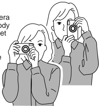 MINOLTA DIMAGE E323 - HANDLING THE CAMERA - 1
