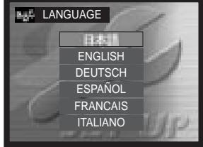 MINOLTA DIMAGE E323 - SETTING THE LANGUAGE - 5