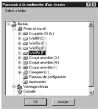 MINOLTA DIMAGE EX - Sélectionner le dossier contenant les images sauvegardées. - 1