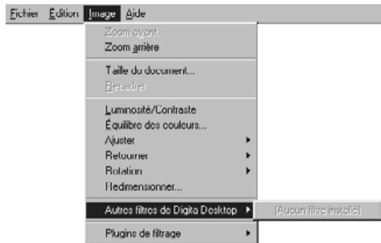 MINOLTA DIMAGE EX - Utilisation des filtres digita desktoptm - 1