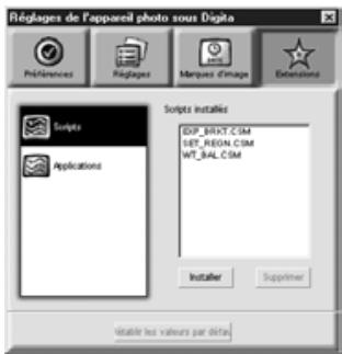 MINOLTA DIMAGE EX - Chargement d'application vers la carte compactflash - 1