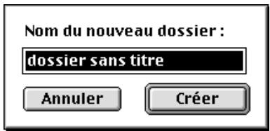 MINOLTA DIMAGE EX - Créer un nouveau dossier / avec le macintosh - 2