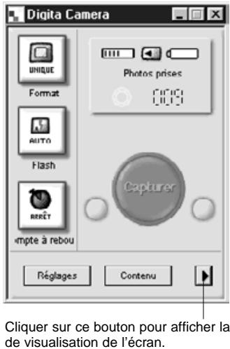 MINOLTA DIMAGE EX - L'écran de contrôle de l'appareil - 2
