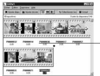 MINOLTA DIMAGE EX - Changer l'ordre d'apparition des diapos. - 1