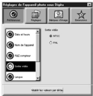 MINOLTA DIMAGE EX - Régler le compteur d'images. - 1
