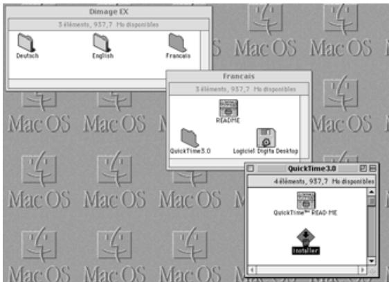 MINOLTA DIMAGE EX - Installation de quicktime 3.0 - 1