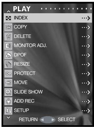 MINOLTA DIMAGE G600 - Navigating the Playback menu - 4