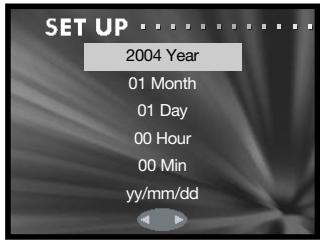 MINOLTA DIMAGE G600 - Setting the language, date, and time - 5