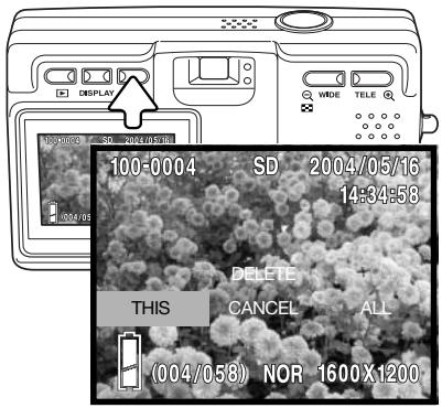MINOLTA DIMAGE G600 - Deleting images - 2