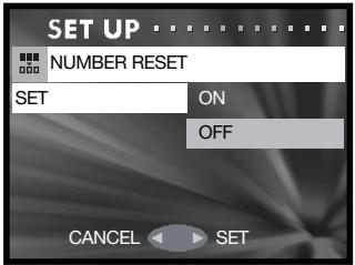MINOLTA DIMAGE G600 - File-number reset - 2
