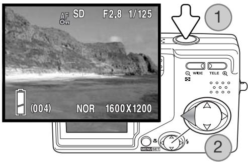 MINOLTA DIMAGE G600 - AF (autofocus) lock - 1