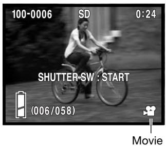 MINOLTA DIMAGE G600 - Playing back movies and audio - 3