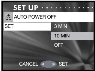 MINOLTA DIMAGE G600 - Auto power off - 3