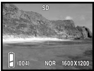 MINOLTA DIMAGE G600 - Display button - Recording mode - 1