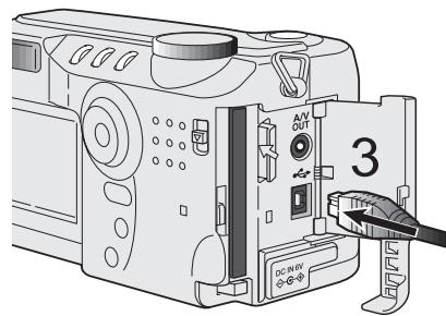 MINOLTA DIMAGE S414 - CONNECTING THE CAMERA TO A COMPUTER - 1