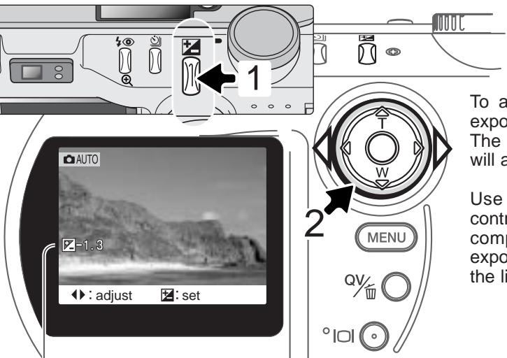 MINOLTA DIMAGE S414 - EXPOSURE COMPENSATION - 2