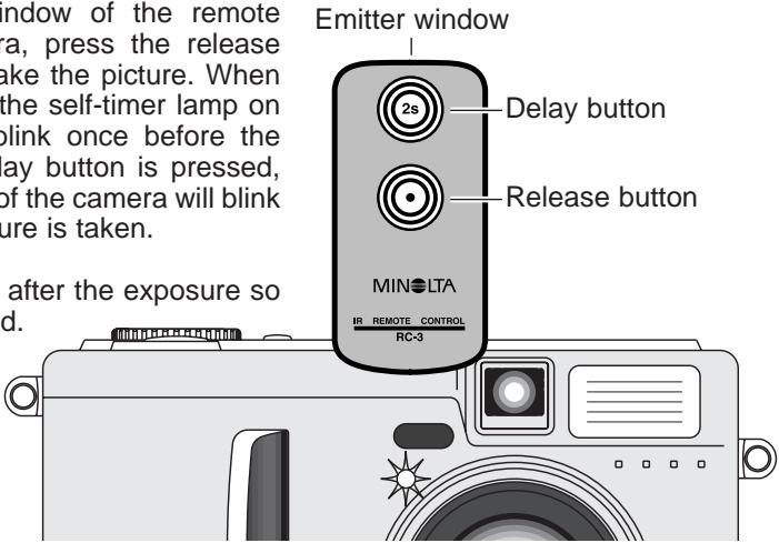 MINOLTA DIMAGE S414 - REMOTE CONTROL (SOLD SEPARATELY) - 2