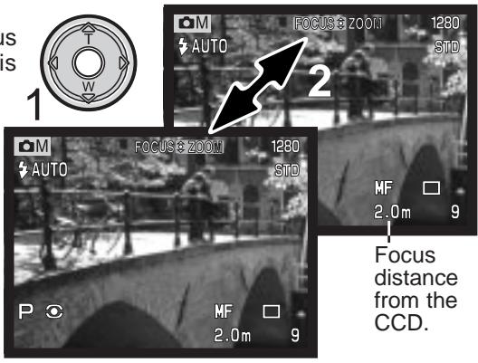 MINOLTA DIMAGE S414 - FOCUS MODES - 1
