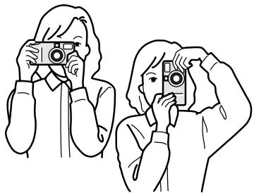 MINOLTA DIMAGE S414 - HANDLING THE CAMERA - 1
