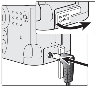 MINOLTA DIMAGE S414 - Always turn off the camera before changing between power supplies. - 2