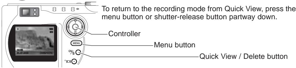 MINOLTA DIMAGE S414 - VIEWING AND DELETING IMAGES - 2