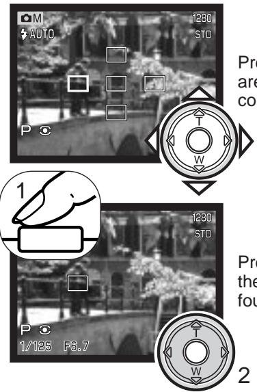 MINOLTA DIMAGE S414 - AUTOFOCUS AREAS AND CONTROL - 3