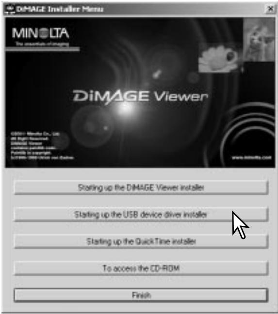 MINOLTA DIMAGE S414 - CONNECTING TO WINDOWS 98 AND 98 SECOND EDITION - 1